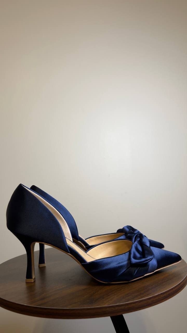Jewel  Badgley  Mischka  Evening Pumps  Navy  11  New  $109