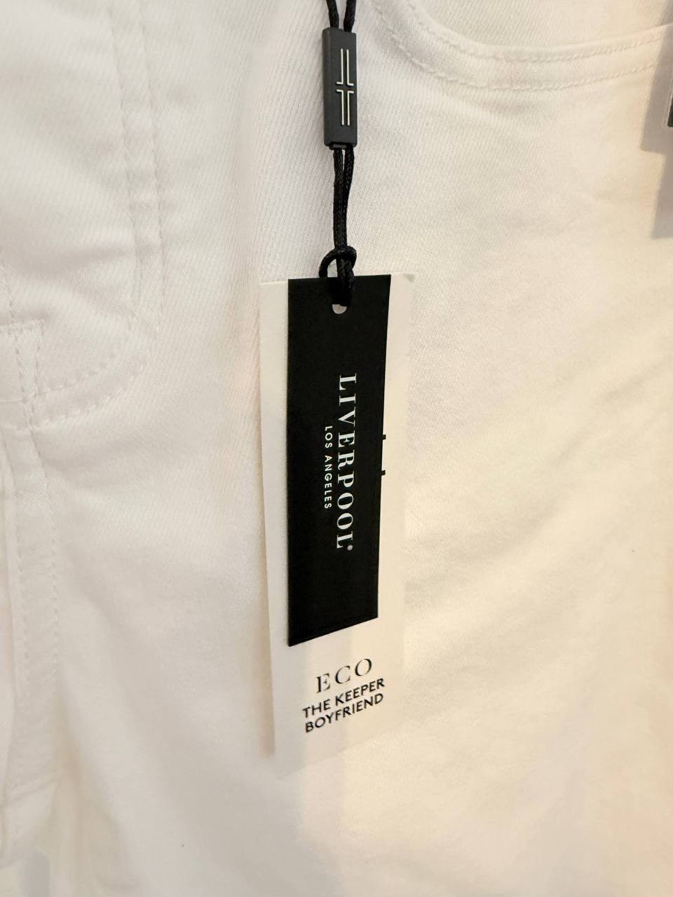 Liverpool Kelsey Knit Trouser / Denim‑Look Pant – Size 6/28 – NWT – $109