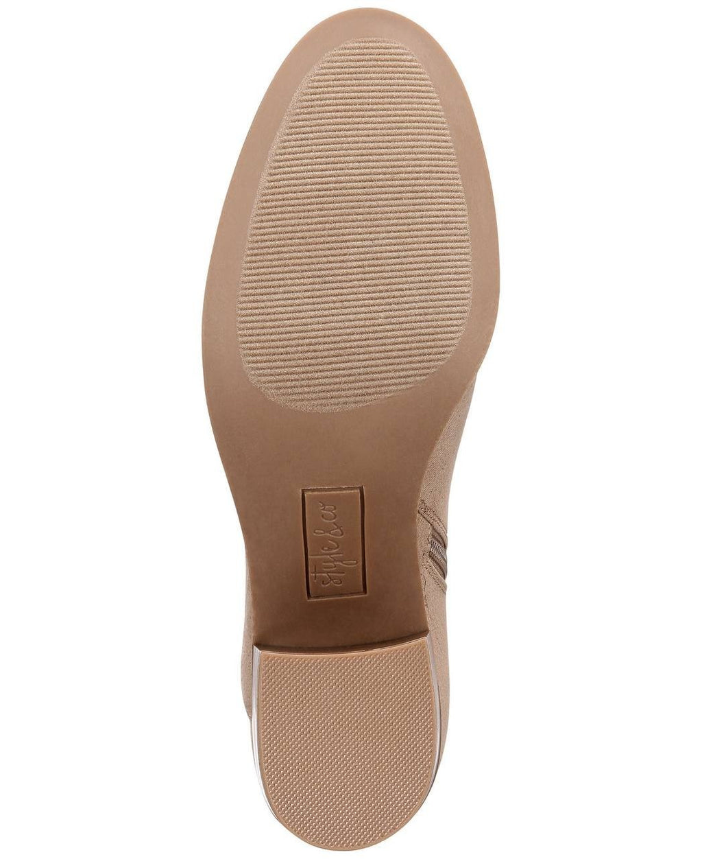 Style&Co Taupe Microfiber Booties 8.5M NIB MSRP $79.90