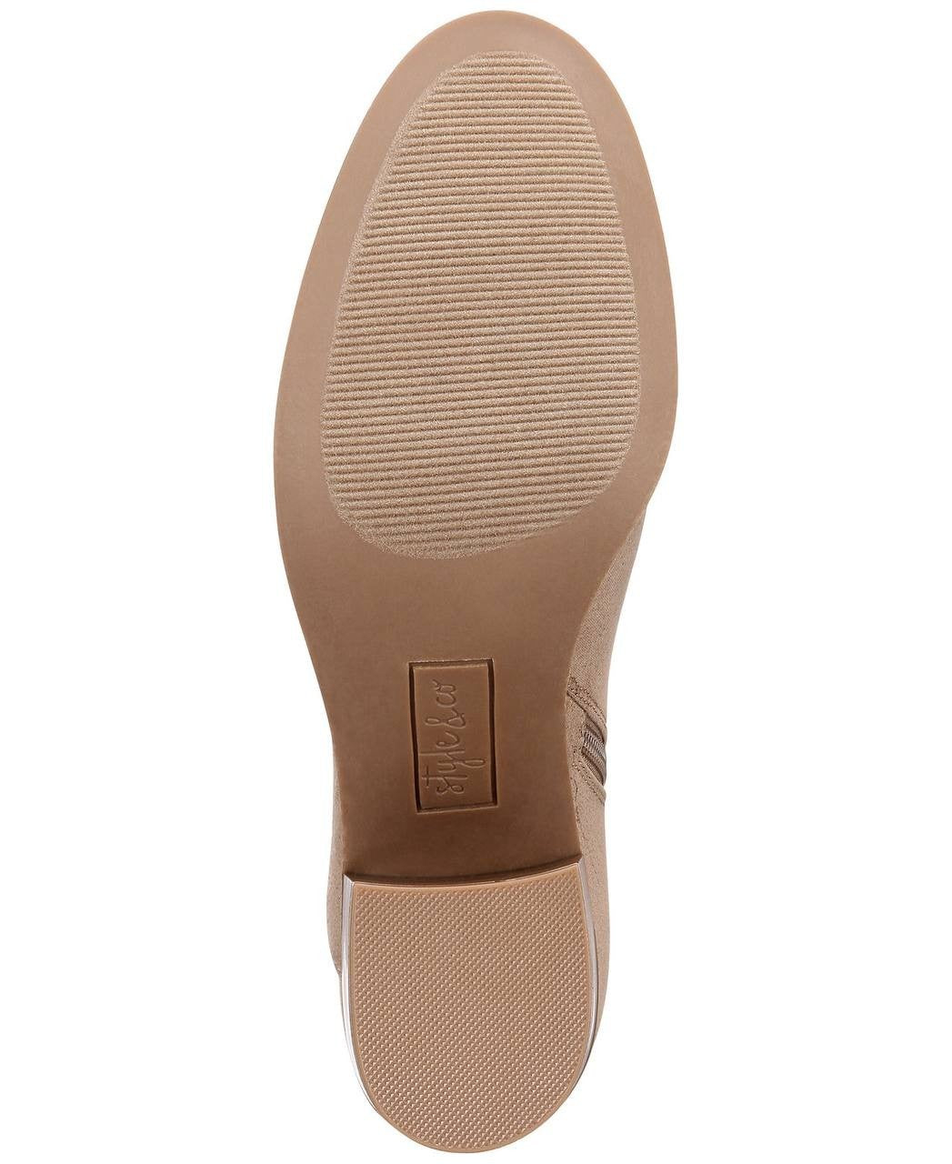 Style&Co Taupe Microfiber Booties 8.5M NIB MSRP $79.90