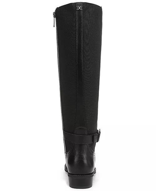 Sam Edelman Perin Women’s Round Toe Boots Black 8M Leather $225 NWB