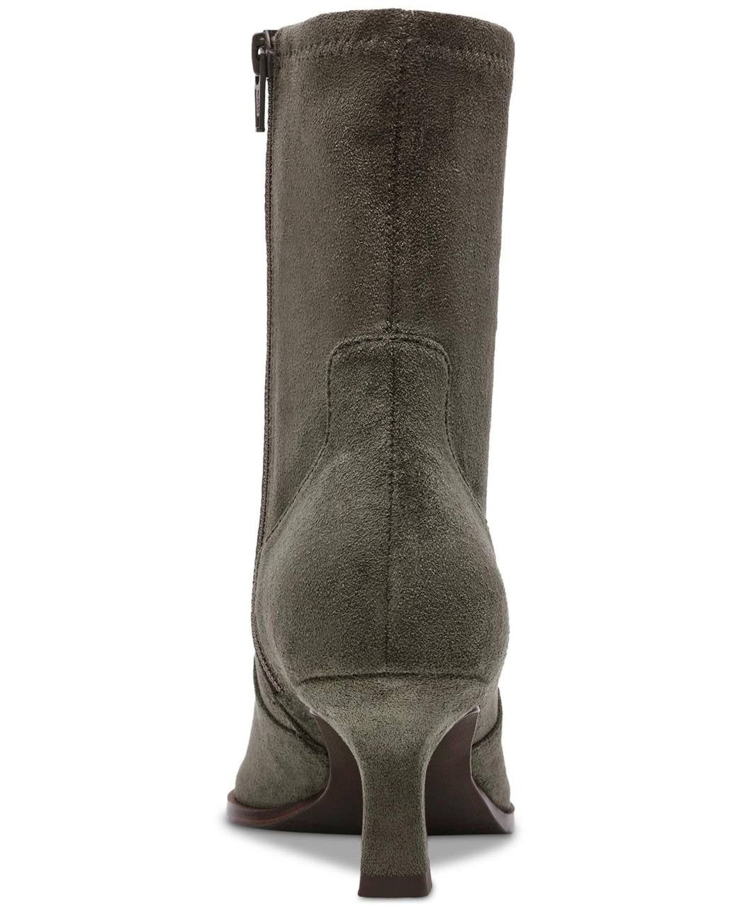Dv Dolce Vita Lalana Sock Booties Olive 9.5M Synthetic Kitten Heel $80 NWB
