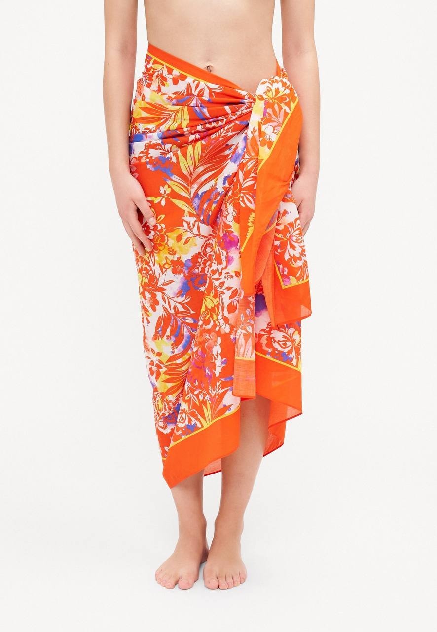 Lauren Ralph Lauren Border Pareo Island Breeze One Size NWT $120