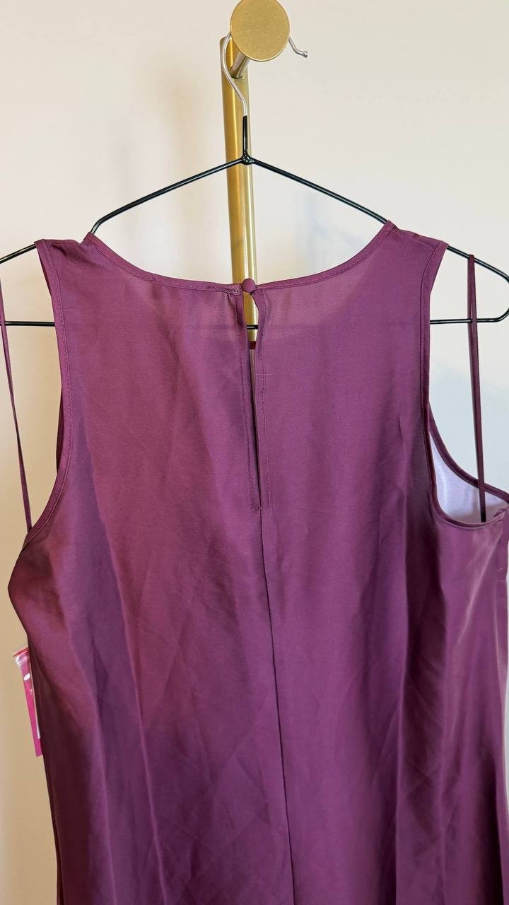 Vince Camuto Women’s Maxi Dress Sweet Plum Sleeveless Size S NWT$99(some snags)