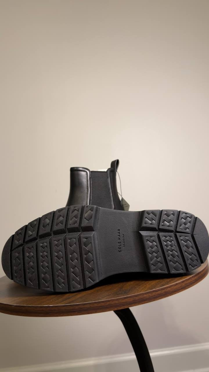 Cole  Haan  Zerogrand  Cityquest  Waterproof  Wedge  Boots  Black  7B  New  $225