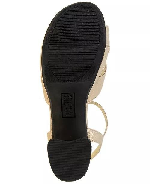 Reaction  Kenneth  Cole  Dress  Sandals  Soft Gold  12M  New  $89