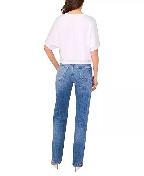 Parker The Teagan Crewneck Dolman‑Sleeve Top White XXL NWT $79
