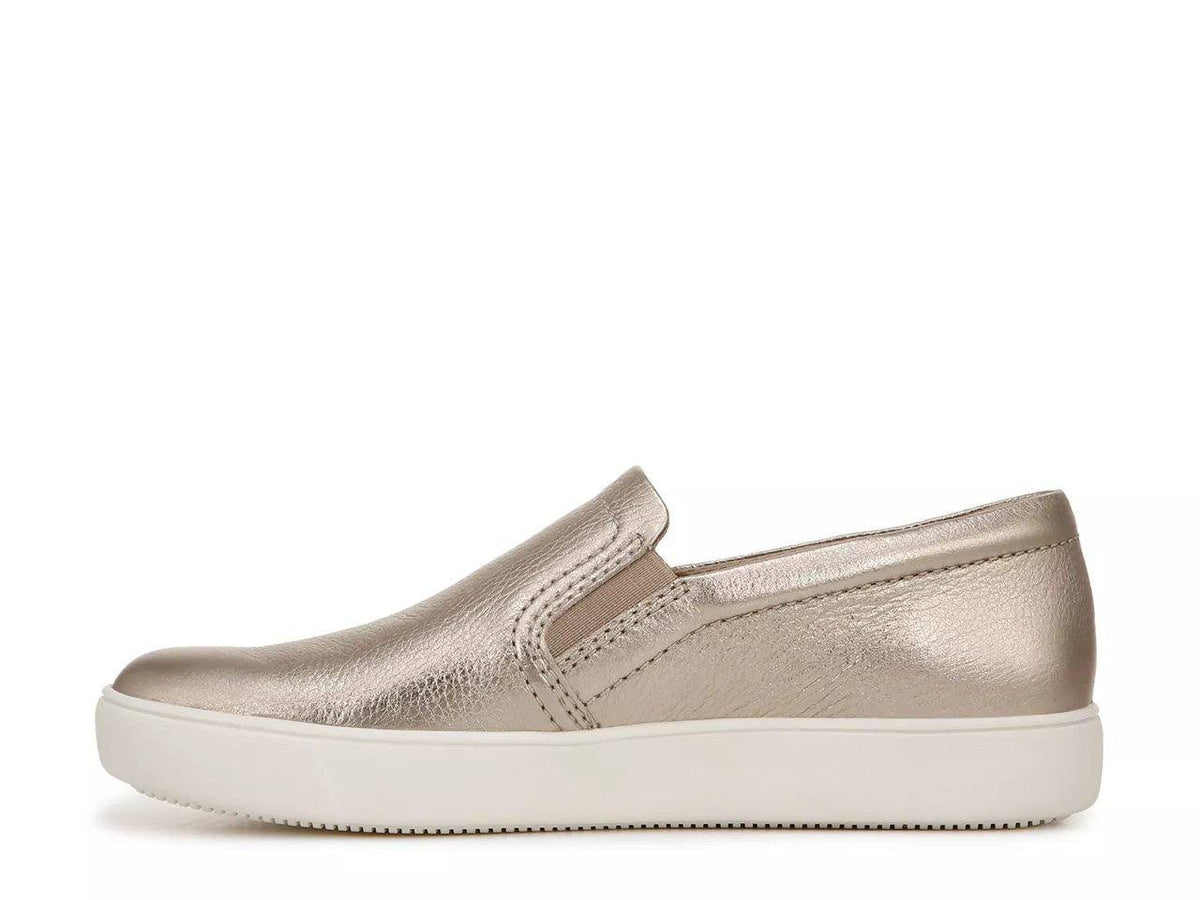 Naturalizer  Slip‑On  Sneaker  Silver  Man‑Made  9.5W  New  $99