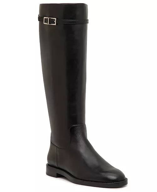 INC Britta Women’s Riding Boots Black 8.5M Leather $189.90 NWB