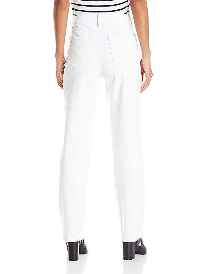 Gloria Vanderbilt Amanda Jeans – Size 14P Short – NWT – White High-Rise Tapered