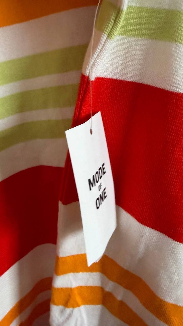 Mode of One Men’s Hollywood‑Stripe Relaxed‑Fit T‑Shirt XXL $39.50 NWT