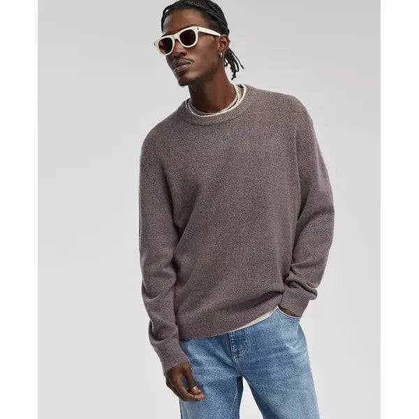 Mode of One Men’s Relaxed‑Fit Cozy Sweater Soft Moon S NWT $74.50