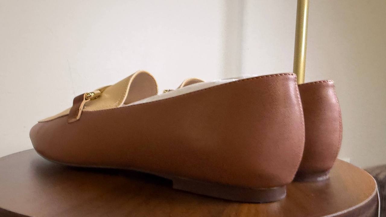 Vaila Shoes Rocky Loafers Brown Women’s 11 Faux Leather Slip‑On NWB $110