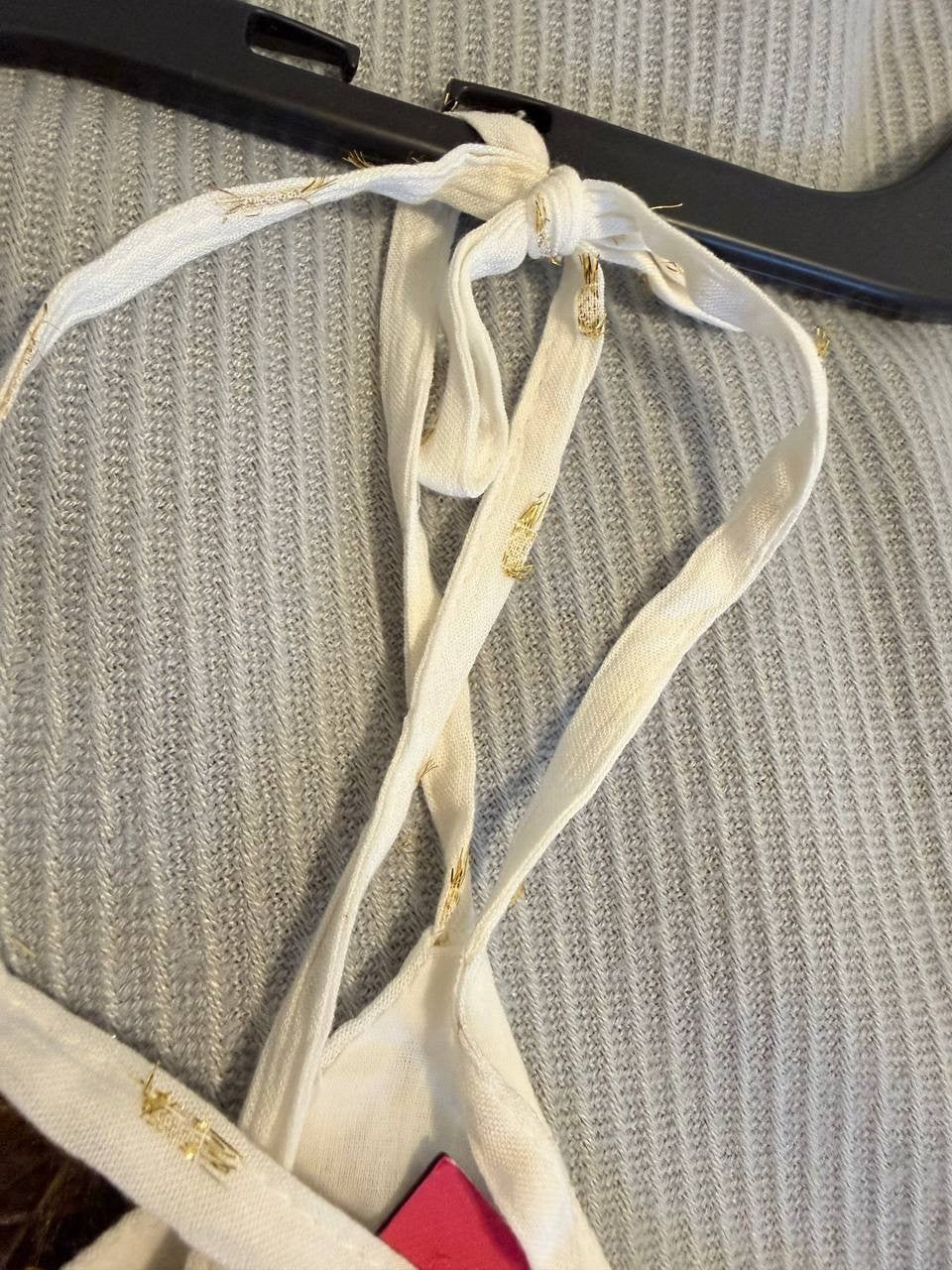 Vince Camuto Tiered Sundress – Size S – Ivory/Gold – NWT – $119