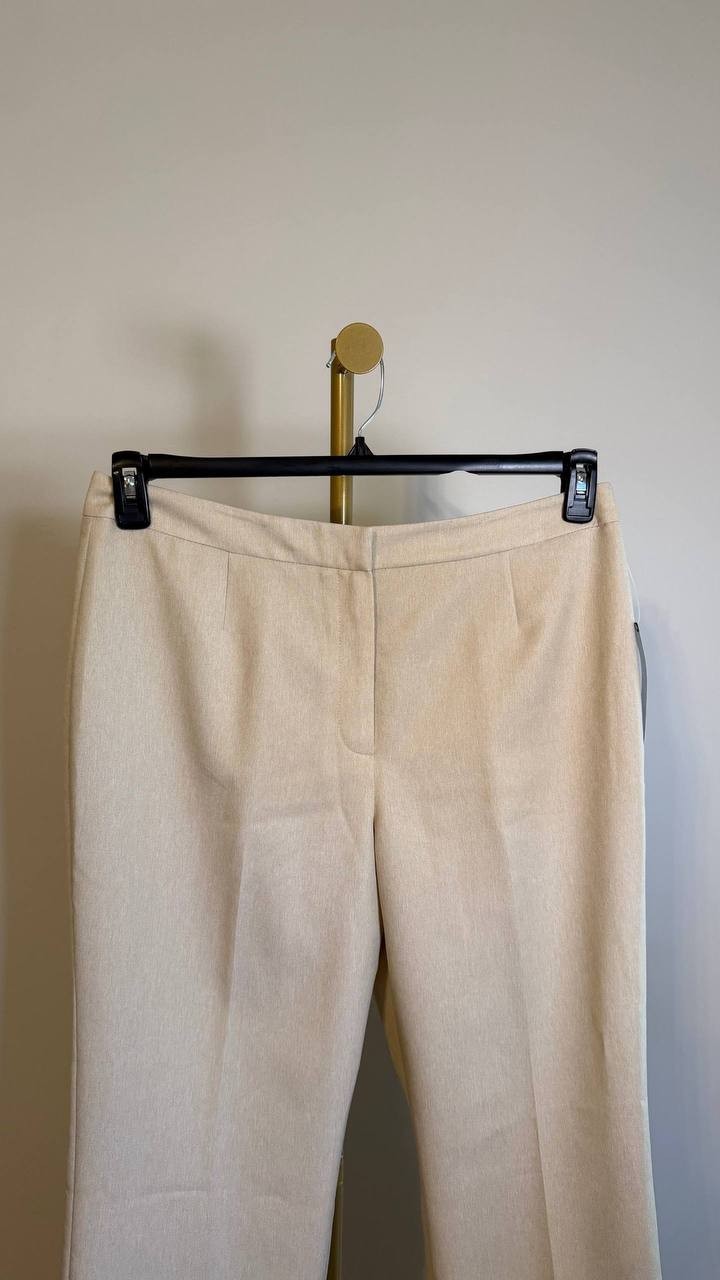 Le Suit Women’s Mid-Rise Straight-Leg Pants Work Trousers Size 12 $100 NWT
