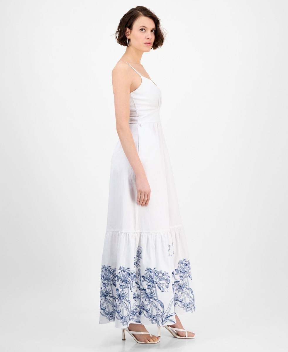 GUESS Maxi Dress Pure White S NWT $178.00