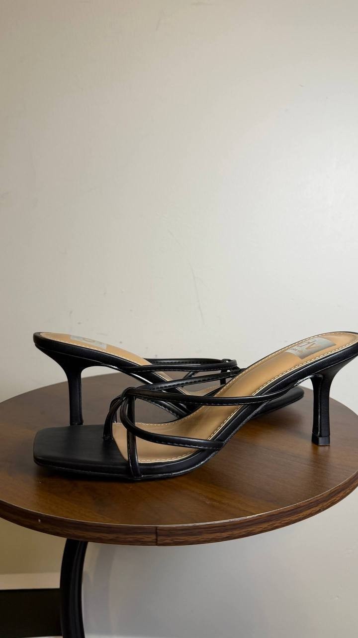 DV Dolce Vita Black Strappy Dress Sandals Size 9.5 New in Box $65