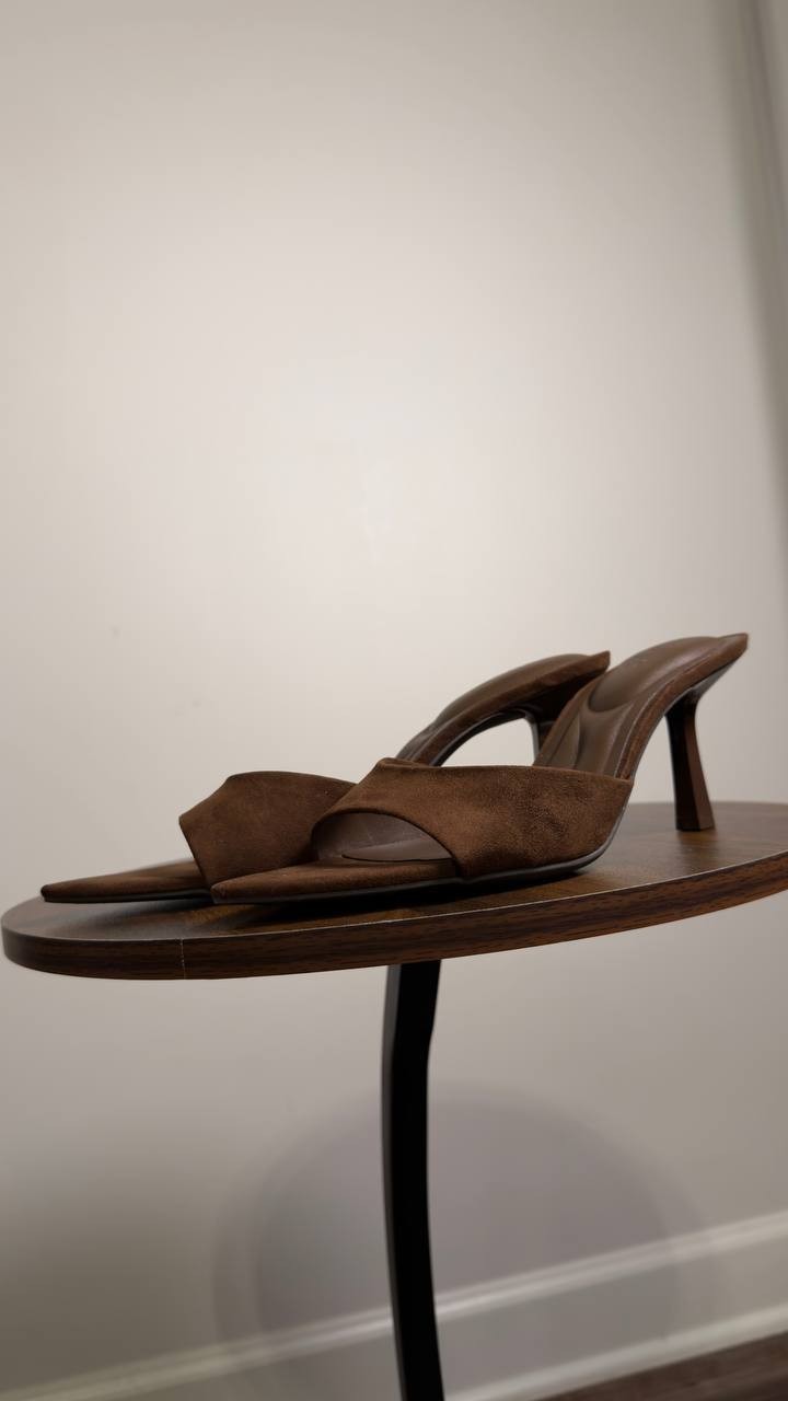 I.N.C.  International   Stiletto  Sandals  Dark  Roast  7M  New  in  Box  $69.90