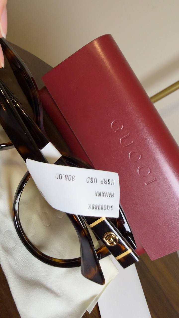 Gucci  Women’s   Sunglasses  GG0636SK  GC002257  Tortoise  OS  NWT  $305