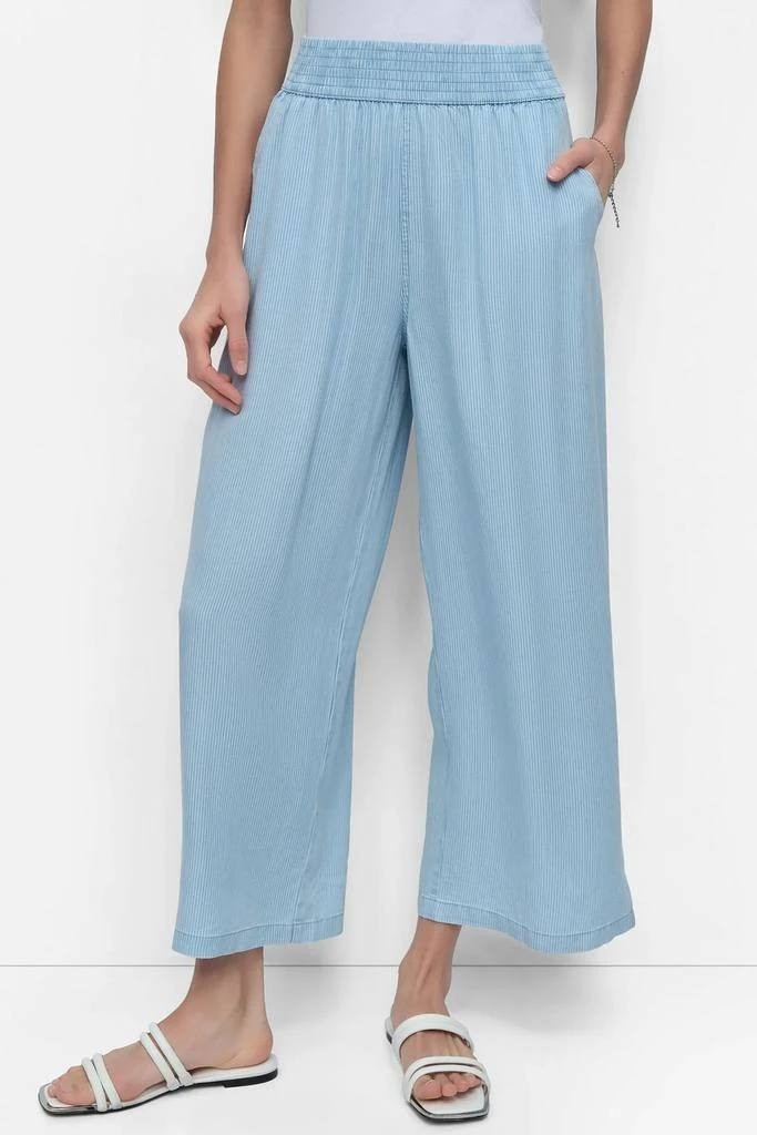 DKNY Men’s Wide Leg Ankle Pant Blue Size L NWT $79.50 – Modern Relaxed Fit