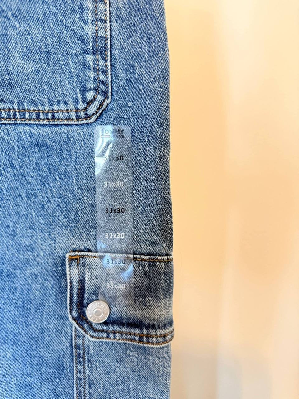 Tommy Jeans Claire High‑Rise Wide‑Leg Cargo Jeans – Size 31x30 – NWT – $188