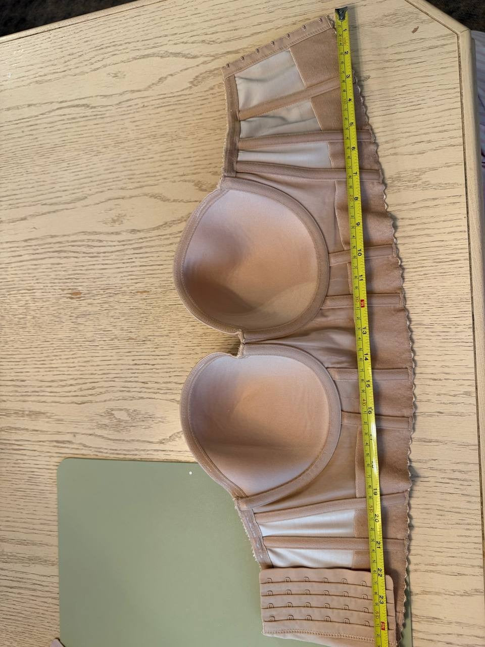 Parfait Elissa Molded Underwire Midi Bustier P50116 – Size 32E (EU 70E) – Nude