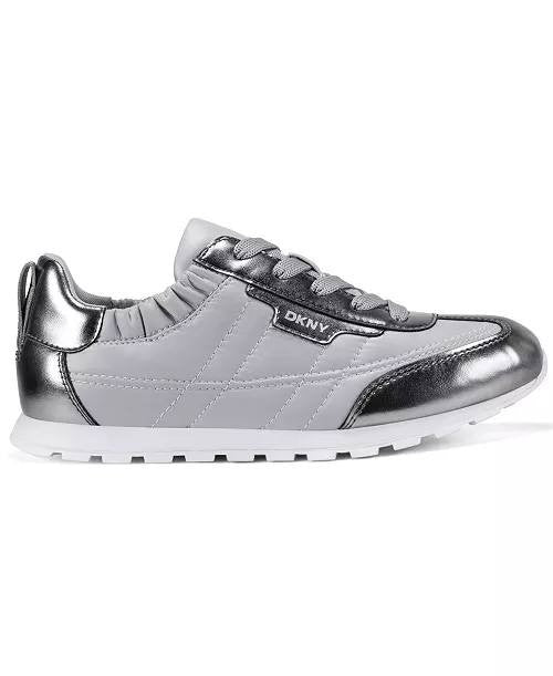 DKNY Nickel Synthetic Sneakers 6.5M NIB MSRP $109
