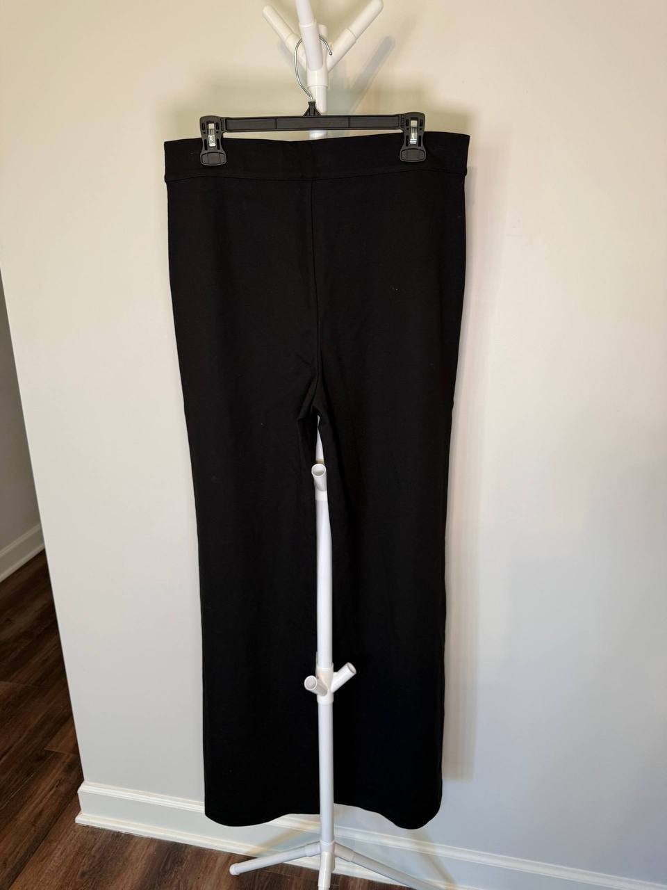 DKNY Straight‑Leg Dress Pants-Black-Size L-NWT-$89