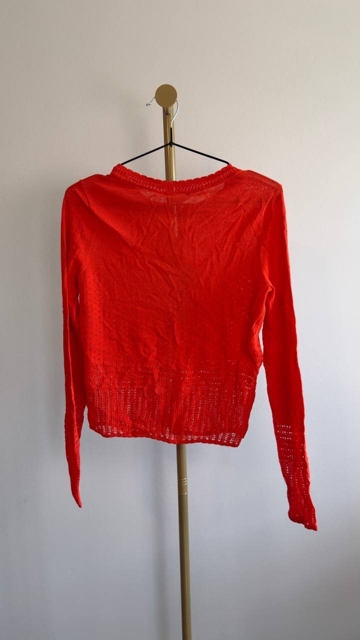 Rag & Bone Michelle Cardigan Bright Red XS NWT $328