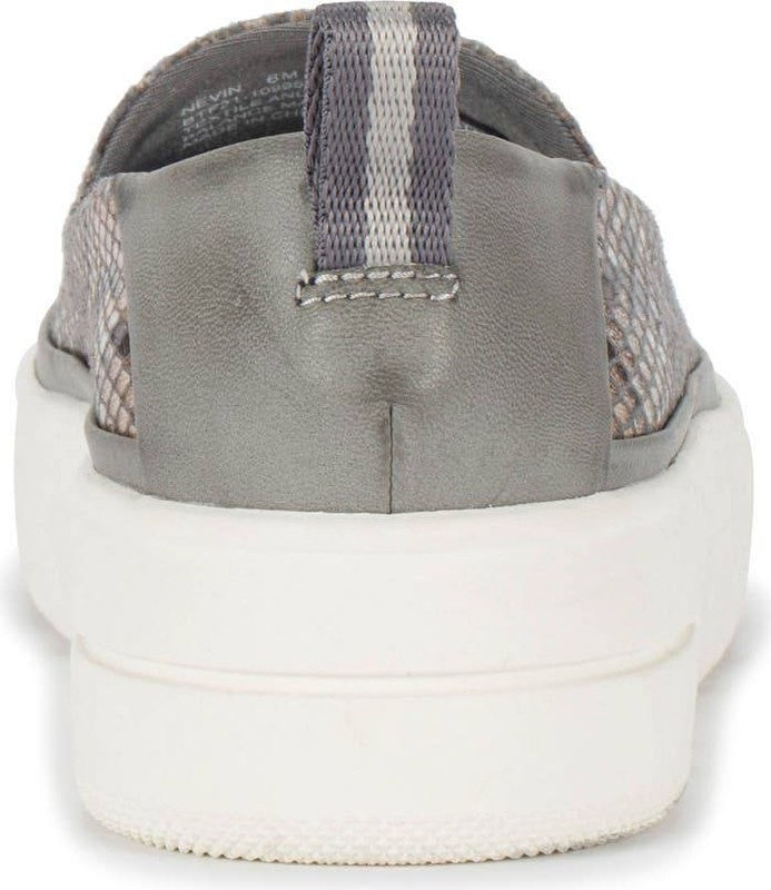 Baretraps Nevin Sneakers 8M Slate Snake Synthetic Slip‑On Comfort NIB msrp$75