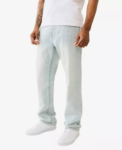 True Religion Men’s Ricky Big T Straight Jeans 34 $199 NWT