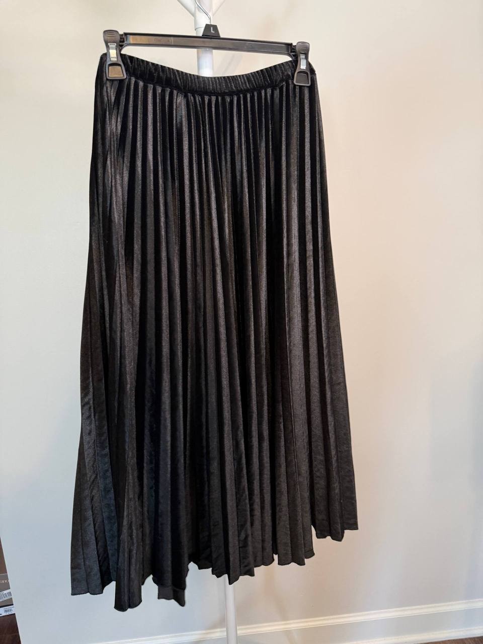 Anne Klein Pull‑On Pleated Velour Skirt – Size XXS – NWT – $119