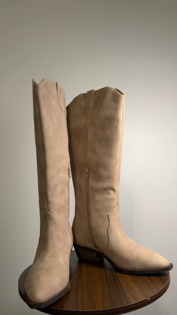 DV  Dolce  Vita  Greva   Western  Boots  Stone   9  New  No  Box  $110