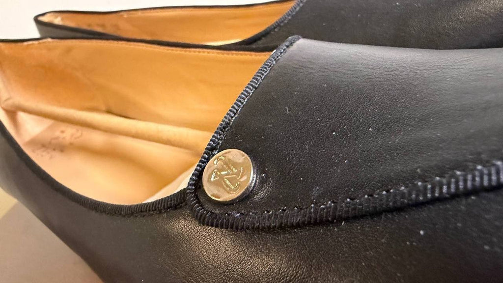 Naturalizer Black Synthetic Low Heel Pumps 10M NIB $110