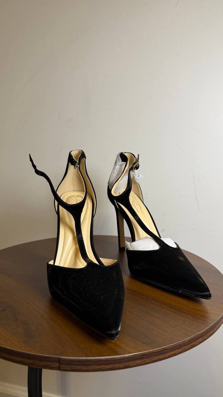 Jessica Simpson Black Synthetic Pumps 5M NIB MSRP $109