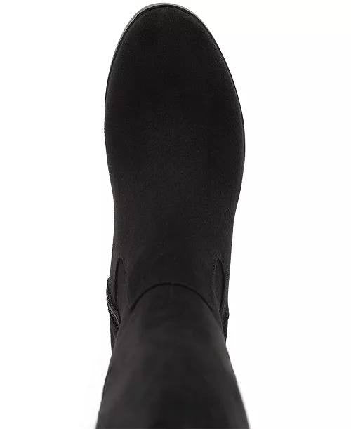 Style&Co Black Tall Fabric Boots Size 8 NIB MSRP $79.90