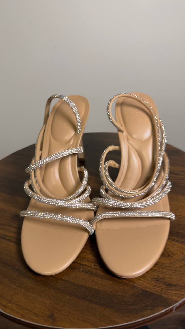 I.N.C. International  Concepts   Sandals  Nude  Bling  7.5 M  NWT  $99.90