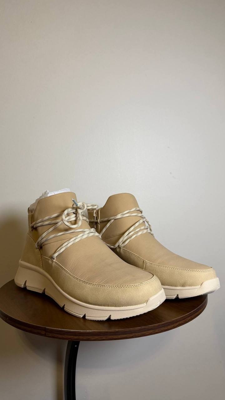 Ryka Latte Brown Man‑Made Booties 10W NIB MSRP $99.99