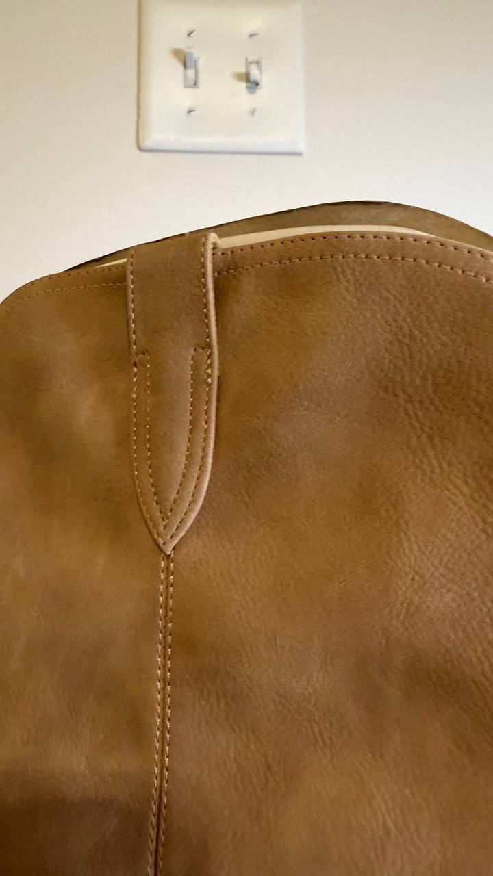 Dolce Vita Kit Boots 10 Dune Man‑Made Knee‑High Cowboy Pointed Toe NIB msrp$99