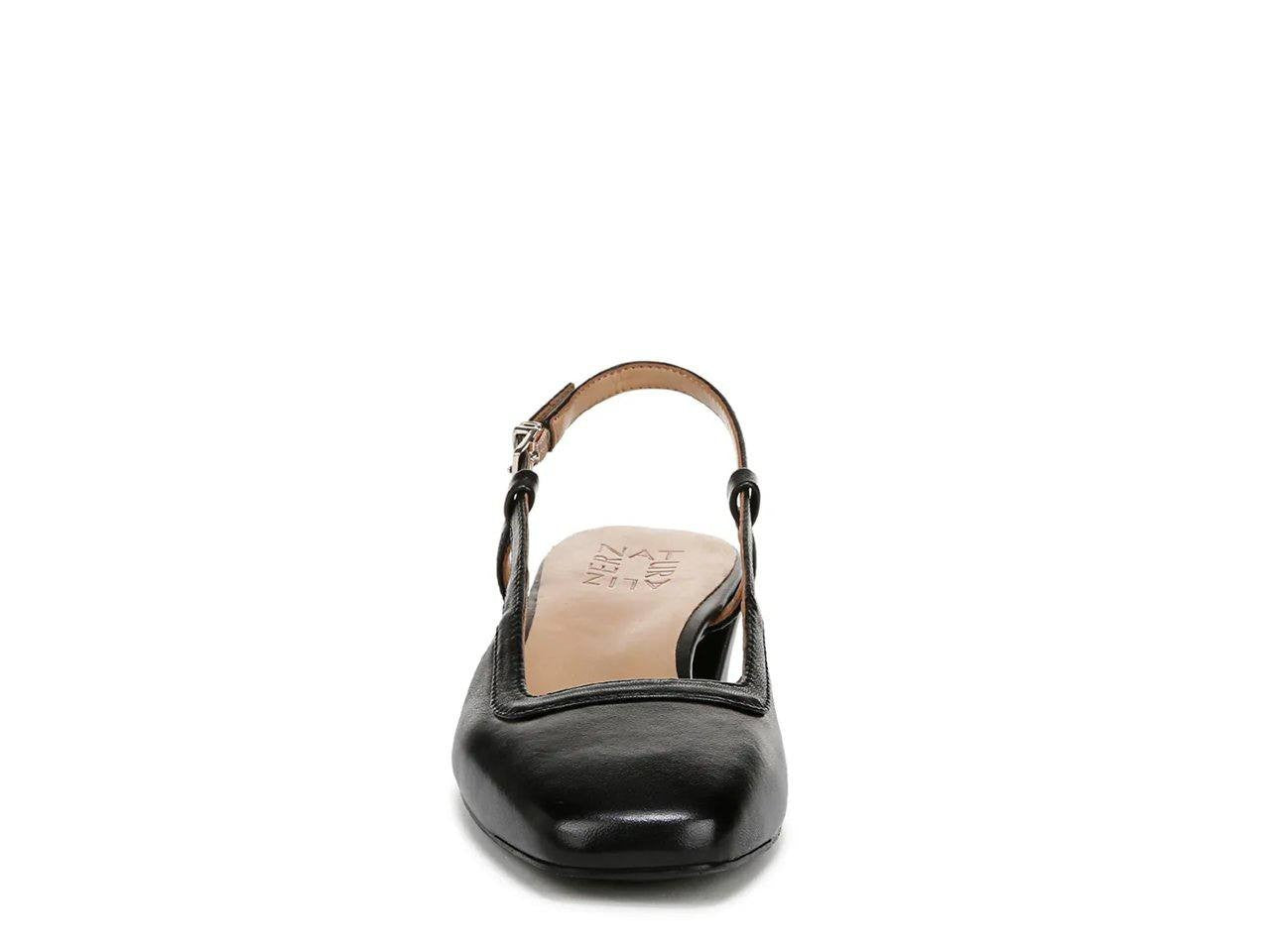 Naturalizer Helena Slingback Pumps 8W Black Heels New in Box