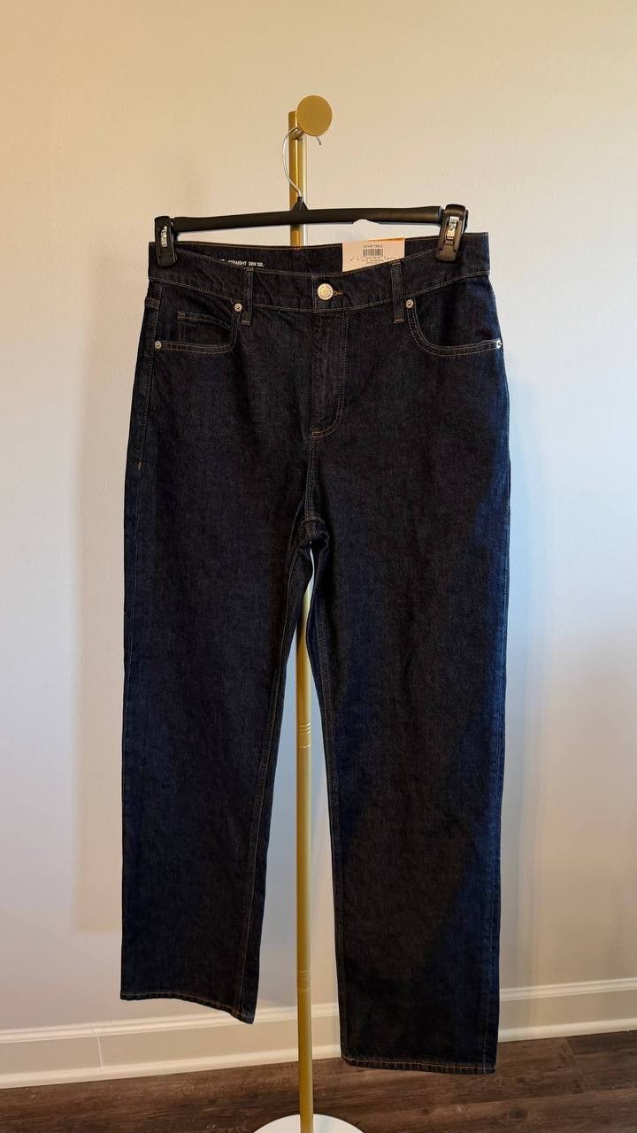 Mode of One Men’s Straight‑Fit Jeans Roosevelt 33W 32L $69.50 NWT