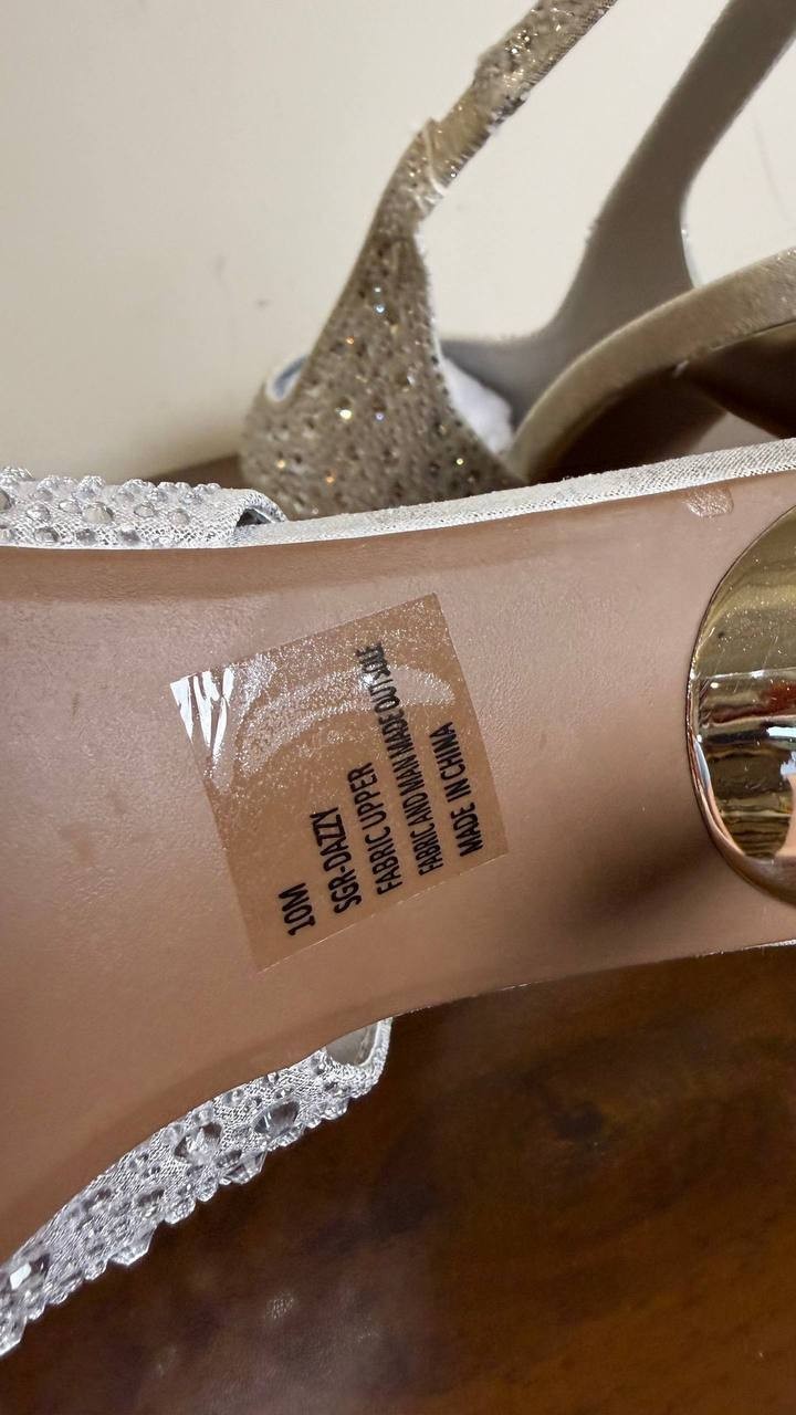Sugar Dress Pumps 10M Silver Man-Made – New in Box MSRP $69