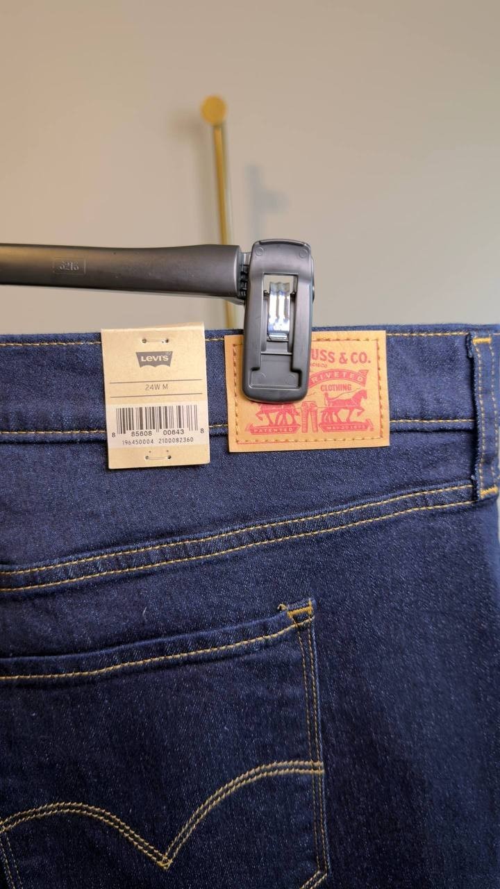 Levi’s 315 Shaping Bootcut Jeans Plus Size Dark Blue 24W NWT $75