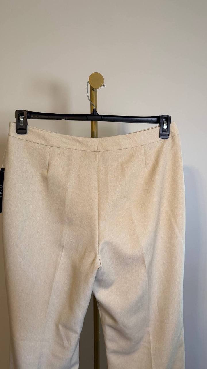 Le Suit Women’s Mid-Rise Straight-Leg Pants Work Trousers Size 12 $100 NWT