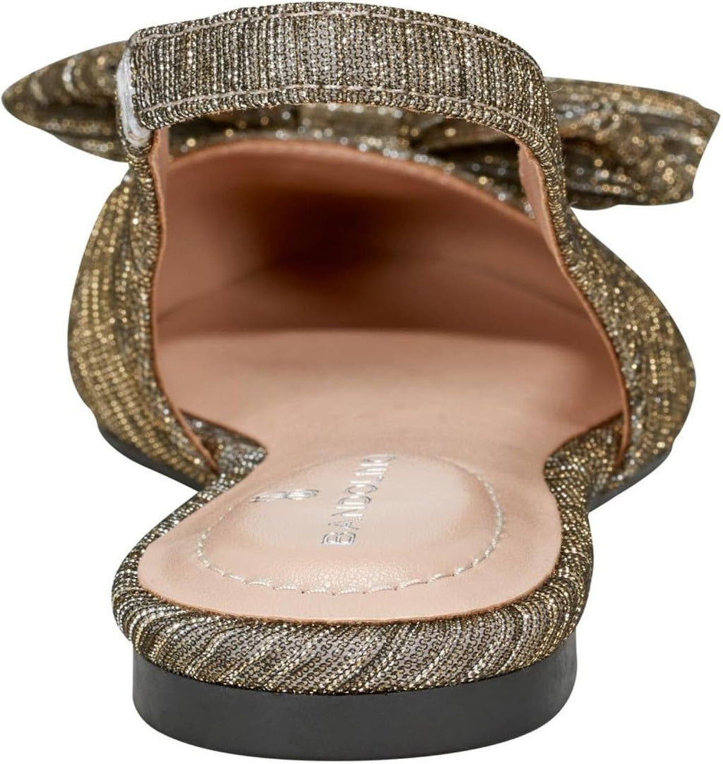 Bandolino Simona Ballet Flats – Bronze – Size 10M – Synthetic – New in Box