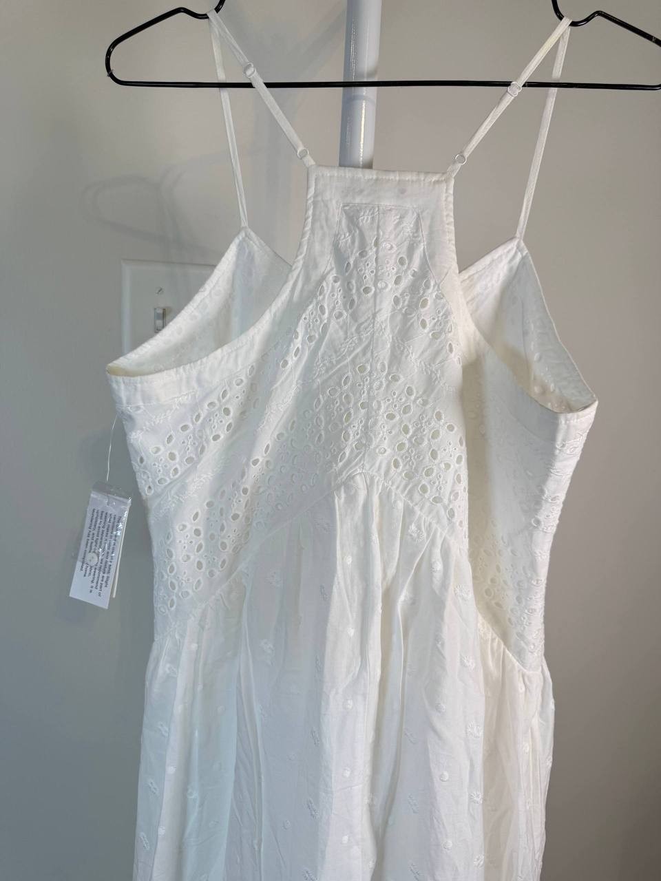 And Now This Petite Cotton Eyelet Tiered Maxi Dress – White –Size PS–NWT-MSRP$79