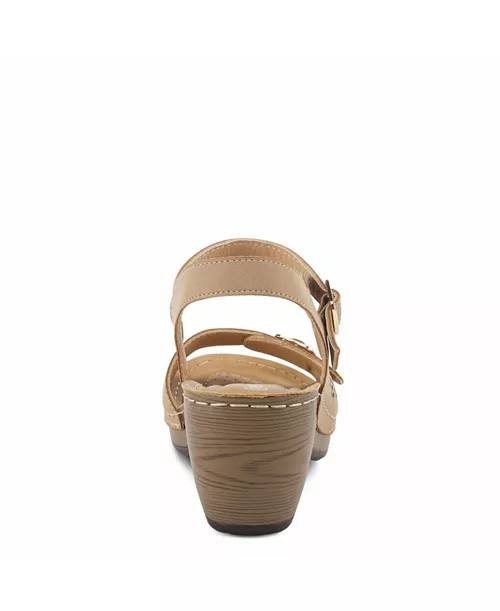 Patrizia  Shantay  Sandals  Tan  Synthetic  9.5‑10  New  With  Box  $70