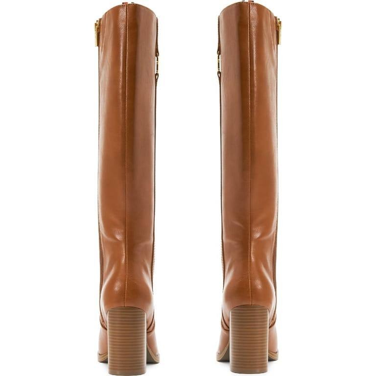 Tommy  Hilfiger  High  Dress  Boots  Medium  Natural   7.5M  New  $158.99