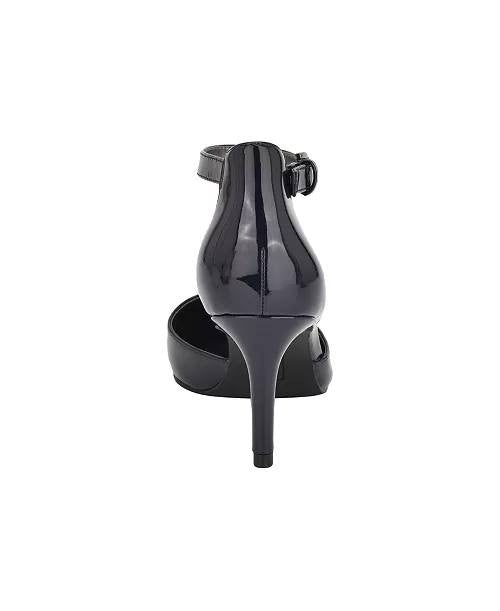 Bandolino Black Polyurethane Pointed Toe Pumps 7M New in Box MSRP $89