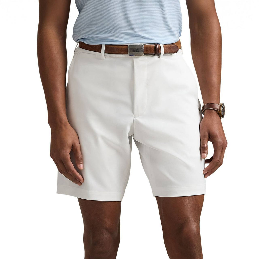 RLX Ralph Lauren Tailored Fit Shorts White 35 Moisture-Wicking Twill Golf